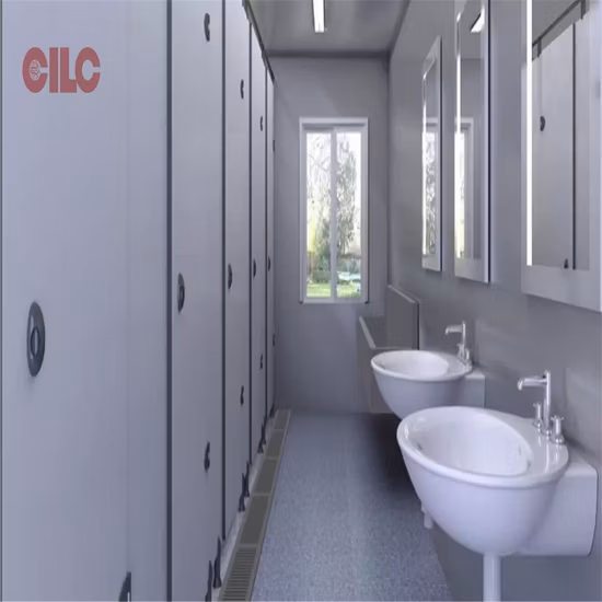 20FT 40FT Chine Pas Cher Modulaire Mobile Tiny Living Home Temporaire Toilette Ablution Cuisine Préfabriqué Conteneur Bureau