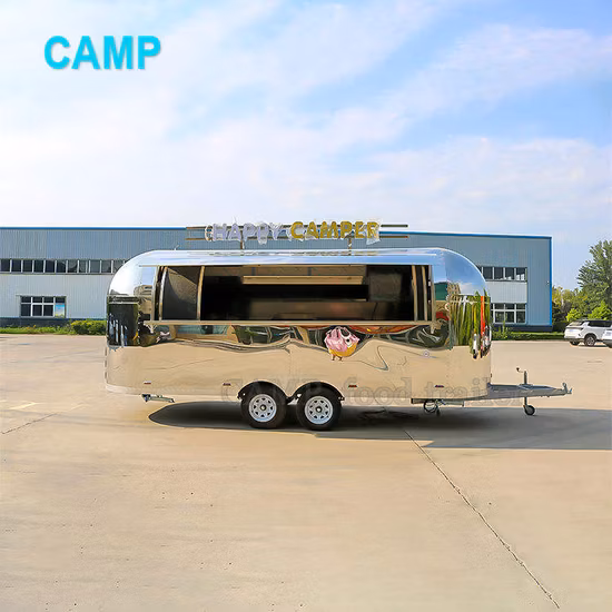 Remorque mobile de camping de camion de nourriture d'Airstream à vendre
